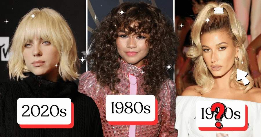Which Decade's Hairstyle Is Right For You? 💇♀️✨